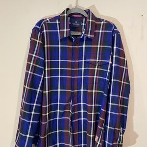 Scotch and Soda "Bring it On" Purple Button Up New